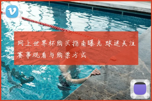 网上世界杯购买指南曝光 球迷关注赛事观看与购票方式